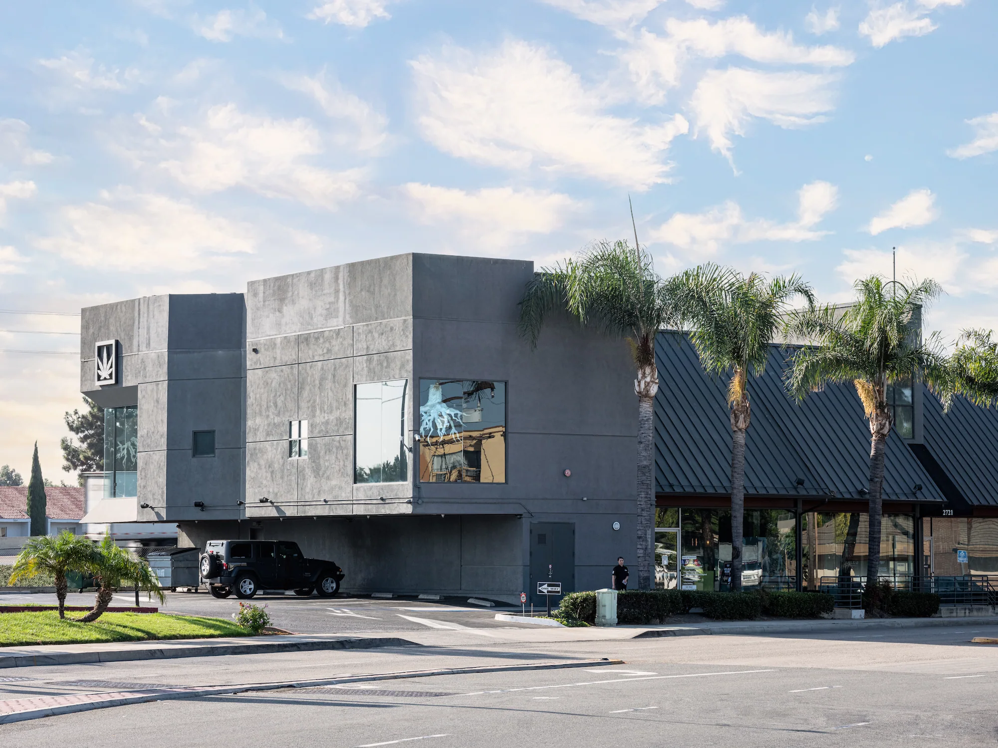 Modern residential exterior architecture photography in San Francisco